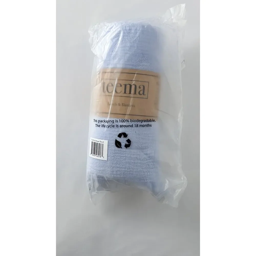 Teema The Sky Dream Organic Cotton Turkish Towel Bath Sheet 68